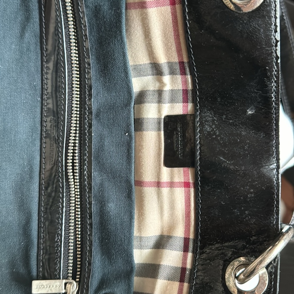 Vintage Burberry tote back authentic - Picture 4 of 6
